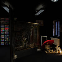 Studentenatelier Prof. Gabriel Langendorf, Freie Kunst